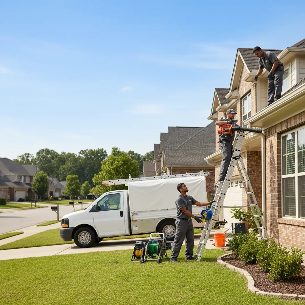Home Gutter Service in Trevett, ME near me